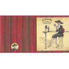Serviette Elegante Dame rot