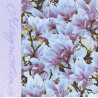 Serviette Magnolia lila