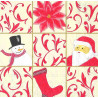 Serviette Deko Weihnachtsserviette