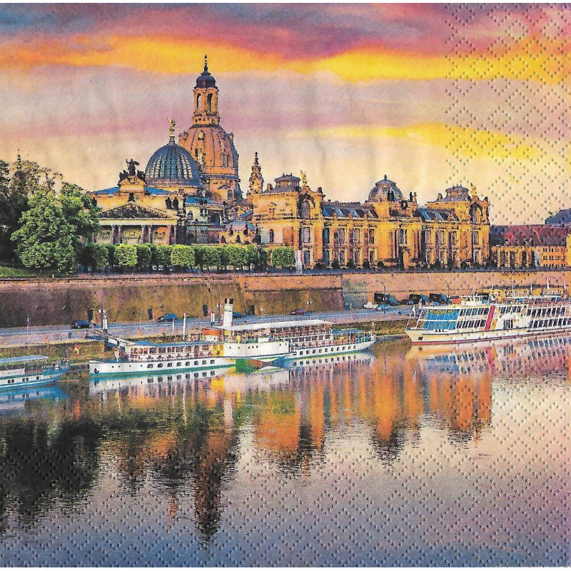 Serviette Dresden View