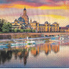 Serviette Dresden View
