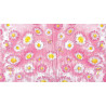 Serviette pink Daysies