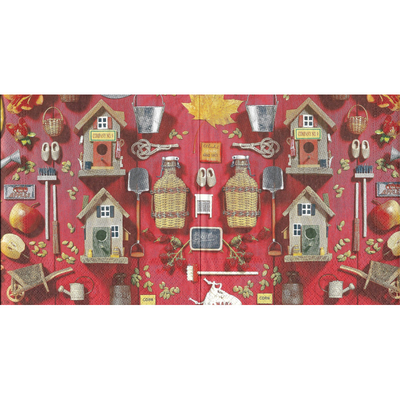 Serviette Country Life - Landhaus