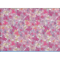 Serviette Rosa Blüten –...