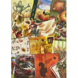 60 Herbstservietten Servietten