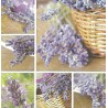 Serviette Lavendel