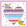 Serviette Herz