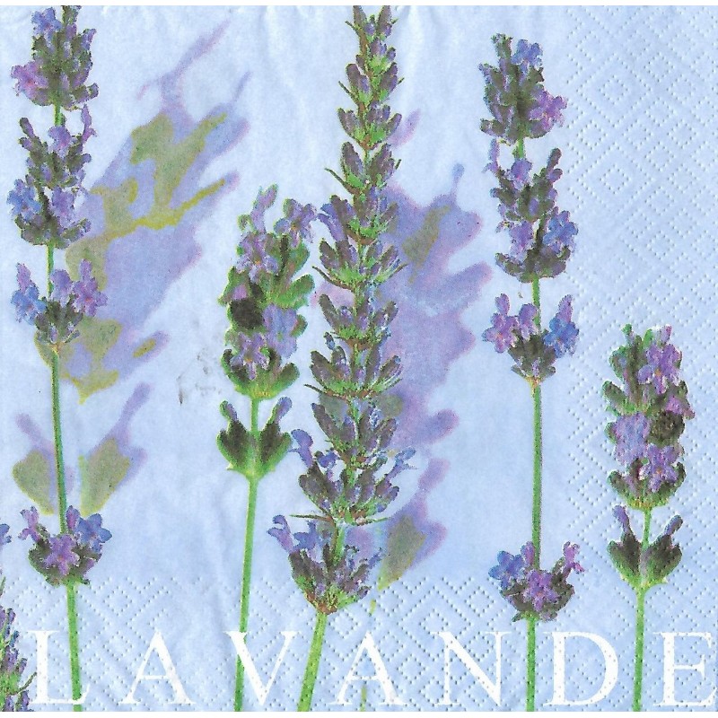 Serviette Lavendel