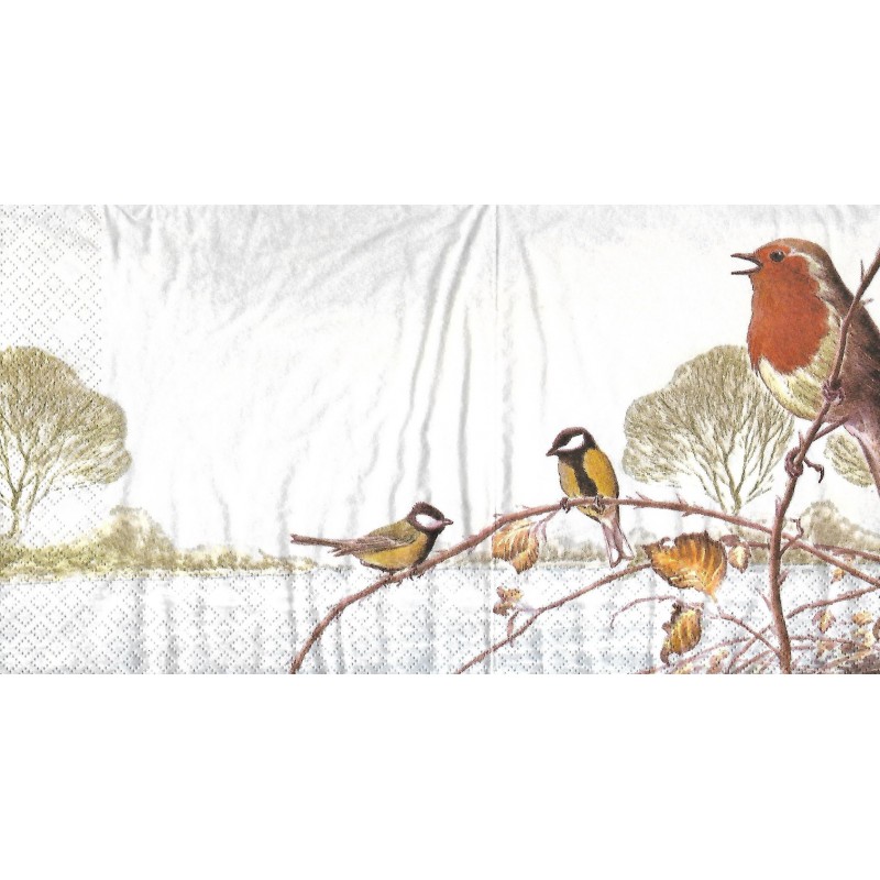 Serviette Robin Herbst