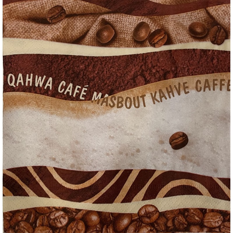 Serviette Cafe - Kofe - Koffie