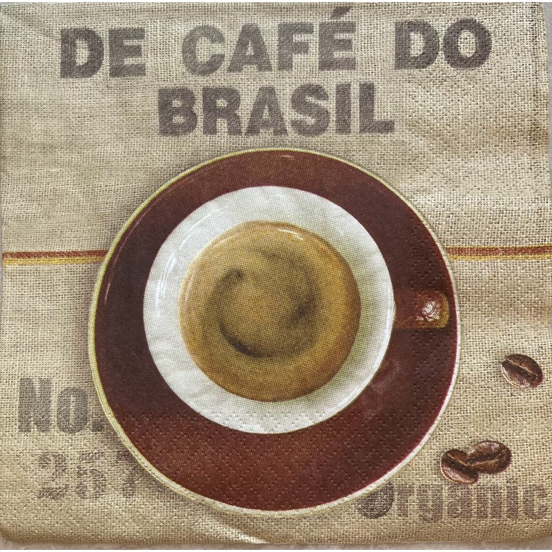 Serviette Cafe Brasil
