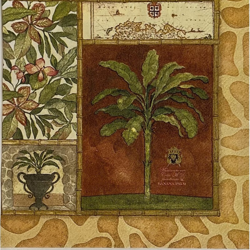 Serviette Bananenpalme