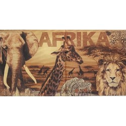 Serviette Afrika Collage