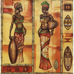 Serviette afrikanische Frauen