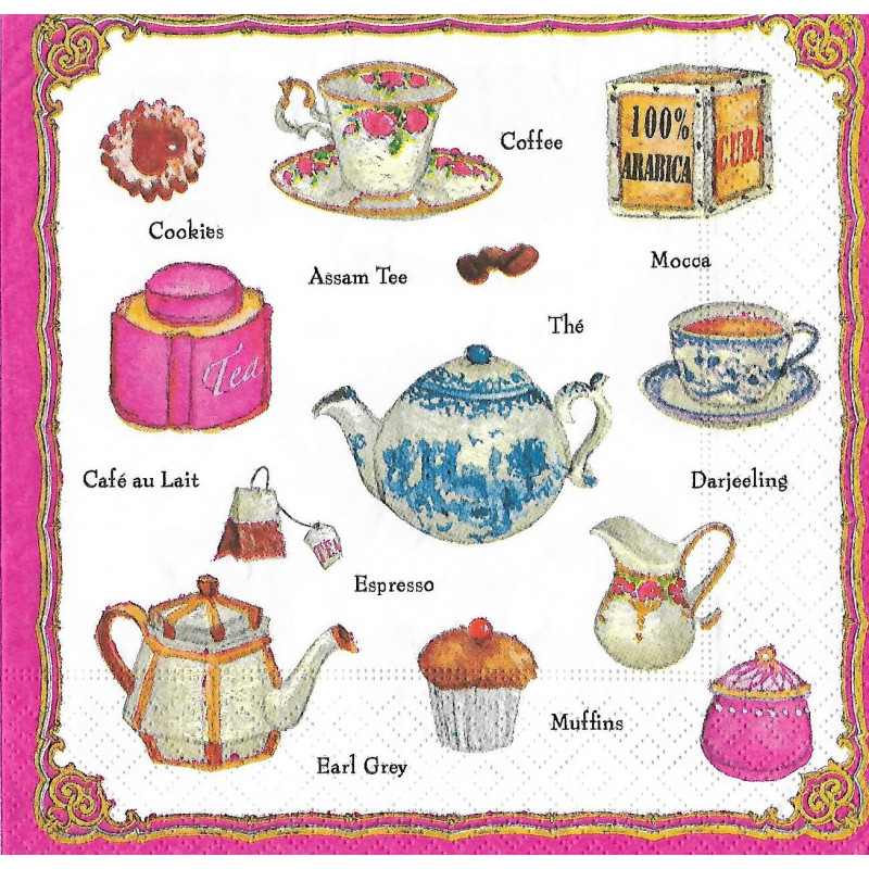 Serviette Teatime