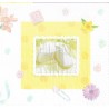 Serviette Babyschuhe