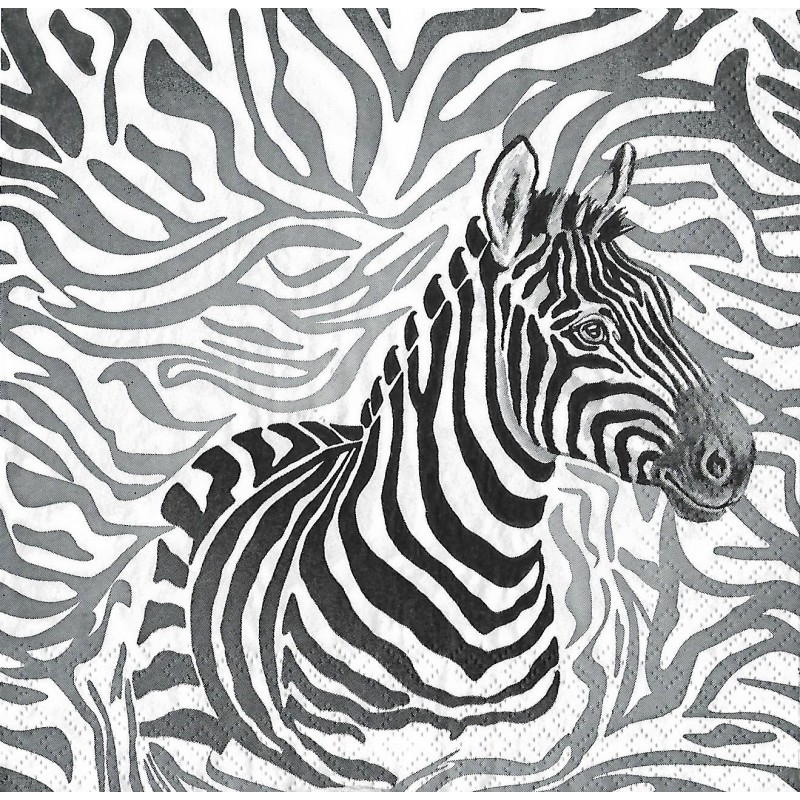 Serviette Zebra