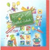 Einzelserviette/Paket Endlich Schule
