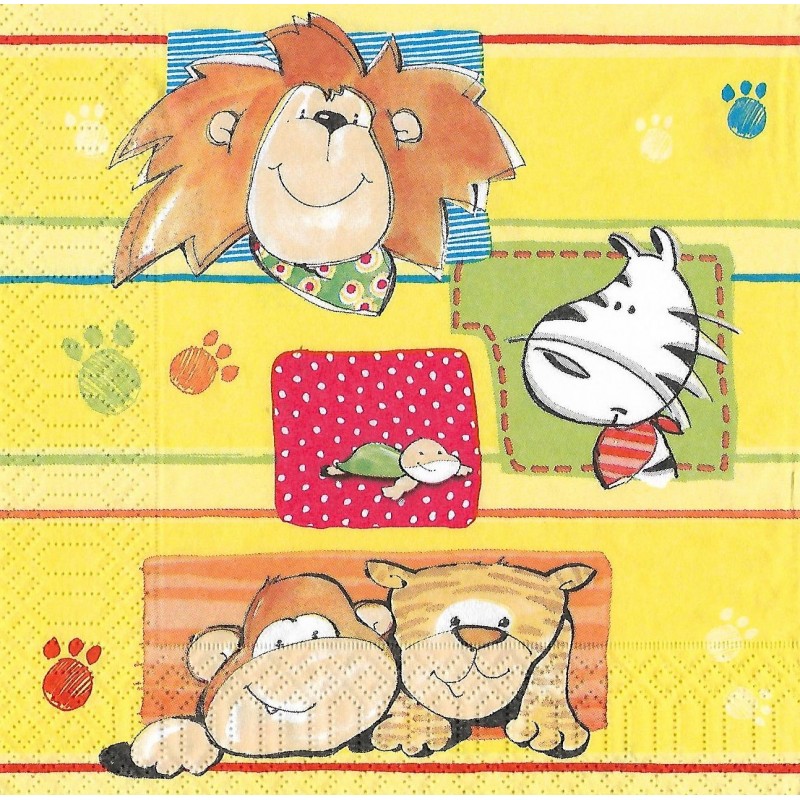Serviette Animal