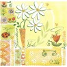 Serviette Frühling