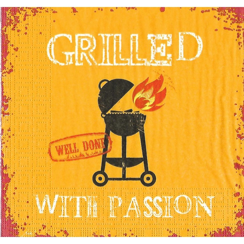 Serviette Grilled with Passion