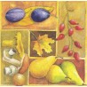Serviette Herbstfrüchte